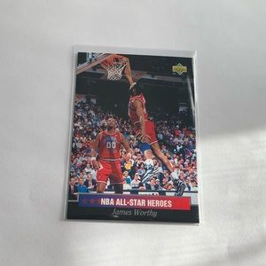 James Worthy ‘93 Upper Deck All Star Card No. 25